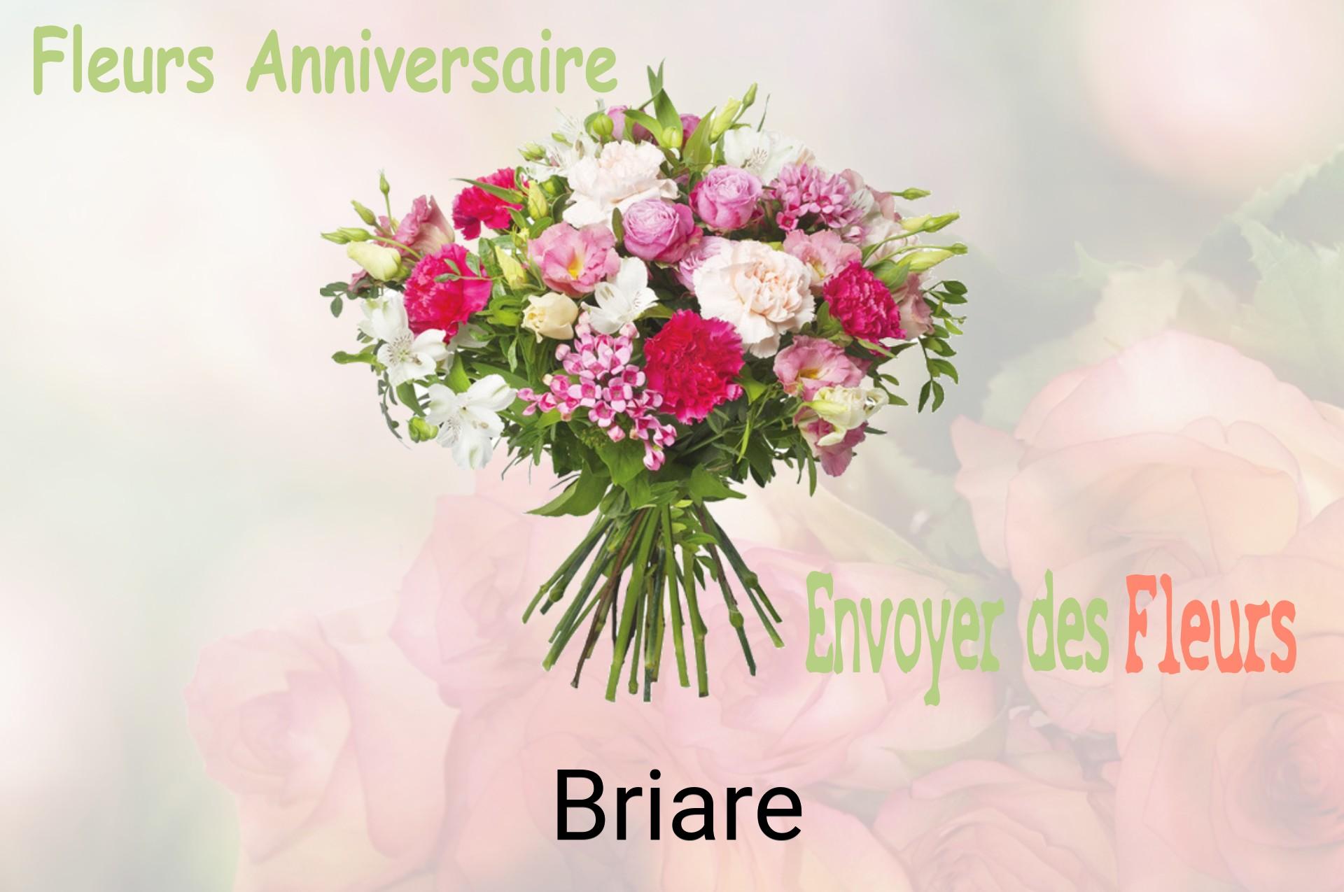 Bouquet de fleurs d’anniversaire livré à Briare